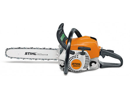 TRONÇONNEUSE STIHL MS 211 CBE AVEC 2 CHAINES D&#8217;ORIGINE